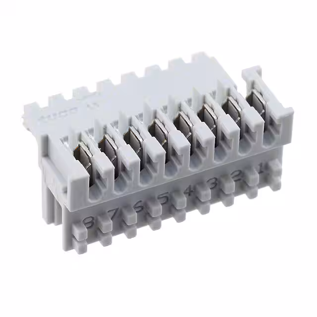 284930-8 TE Connectivity AMP Connectors  Support de panneau suspendu gratuit
